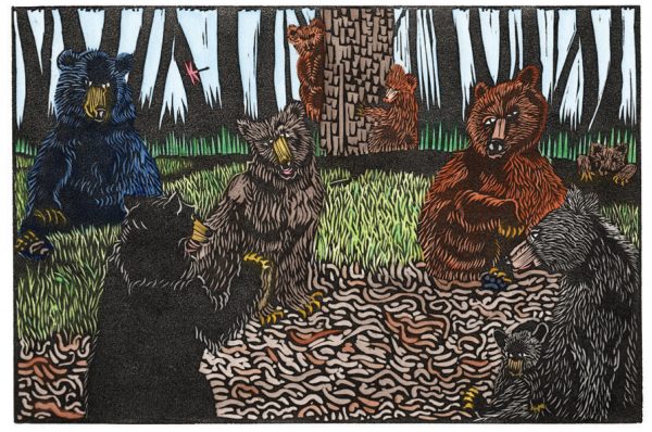 The Woodcarver and The Bears - Image 3