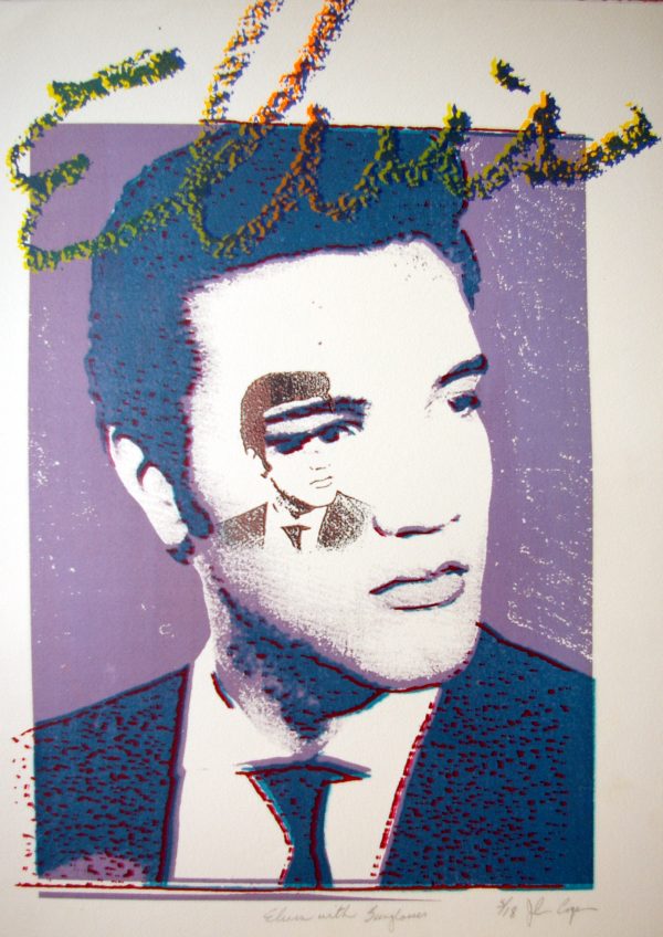 Elvis With Sun Glasses